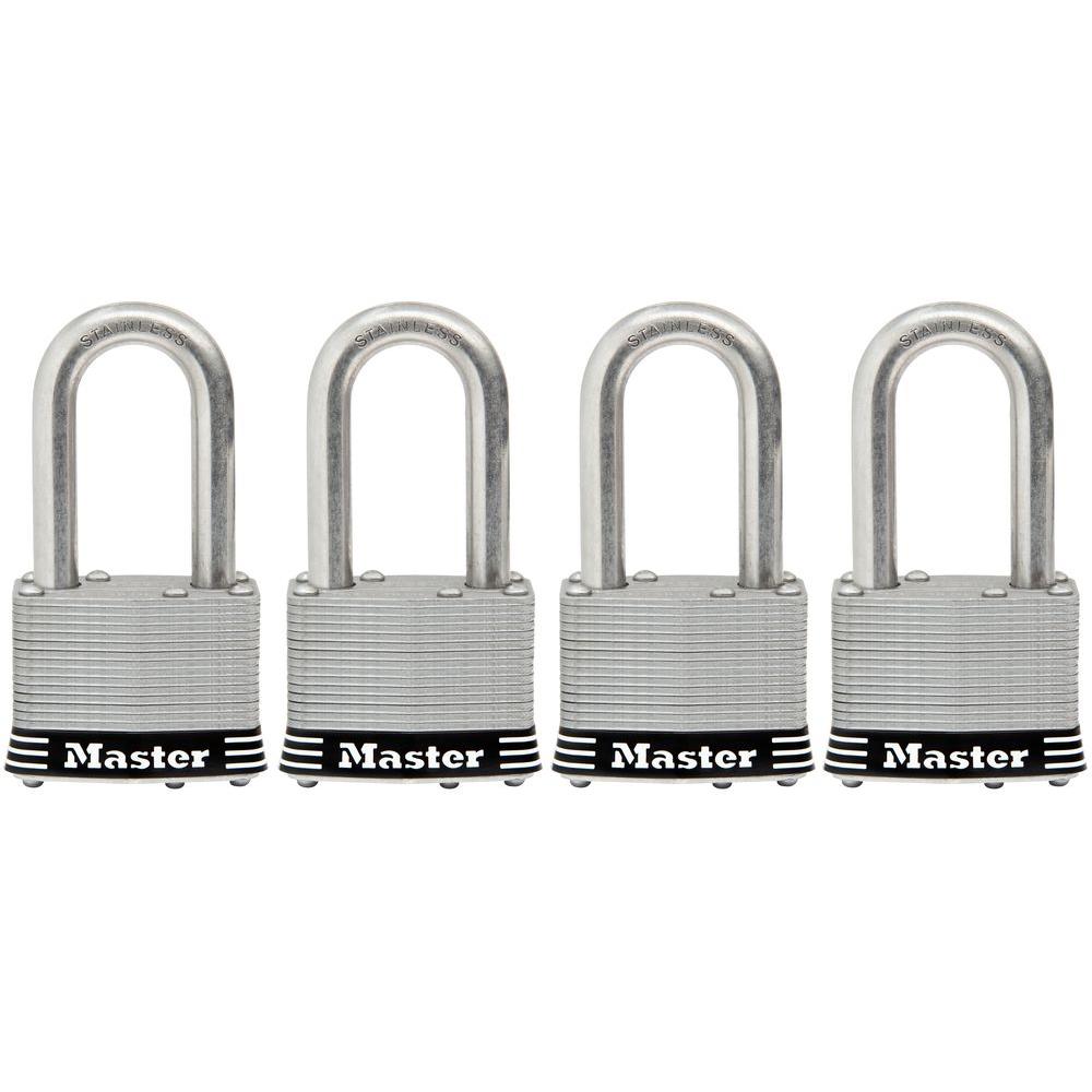 Master Lock Magnum 13/4 in. Laminated Steel Padlock with 11/2 in
