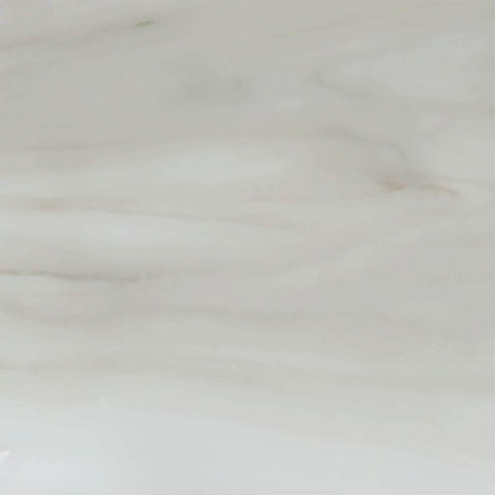 St Paul 4 In Cultured Marble Vanity Top Sample In White Quartz