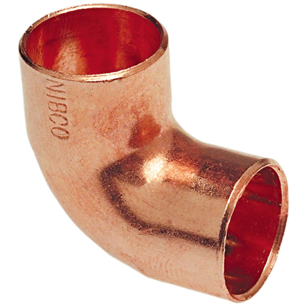 3/4 in. Wrot Copper 90-Degree Sweat x Sweat Elbow Fitting Pro Pack (25-Pack)