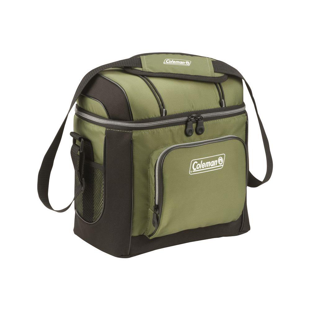 green cooler bag