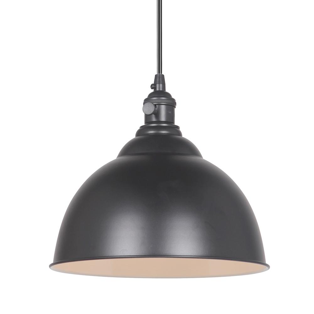 Worth Home Products Instant Pendant 1Light Matte Black Recessed Light
