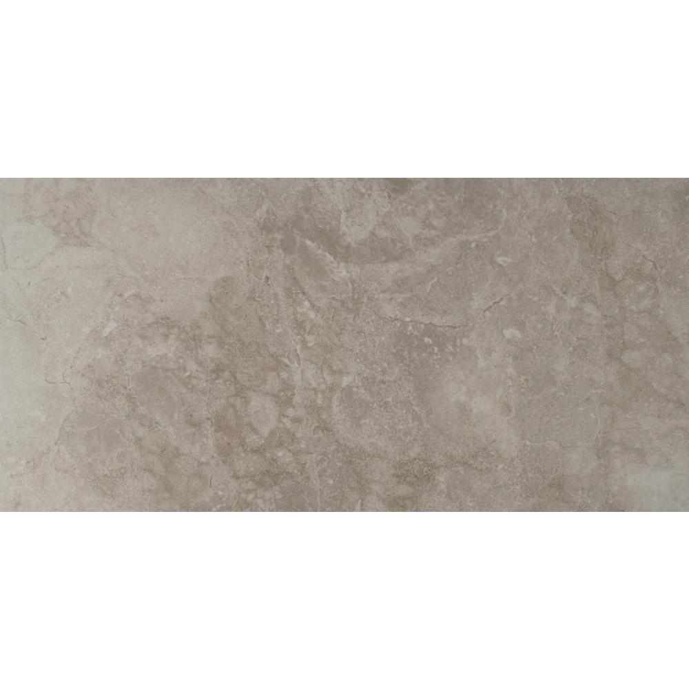 Msi Sedona 12 In X 24 Glazed Ceramic Floor And Wall Tile 16 Sq Ano Grey 12 In X 24 Glazed Ceramic Floor And