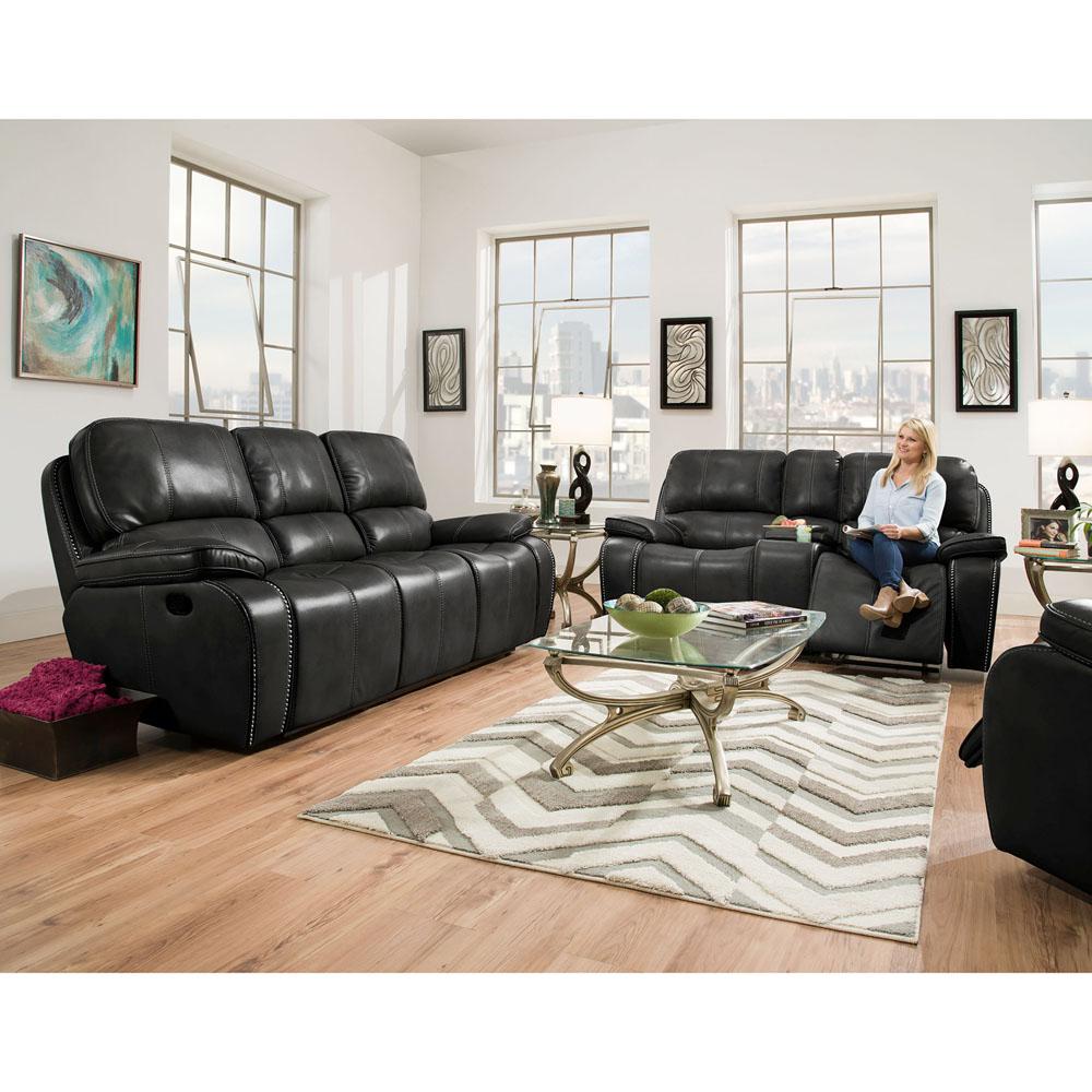 Cambridge Alpine 2Piece Black Sofa, Loveseat Living Room Set98530A2PCBK  The Home Depot