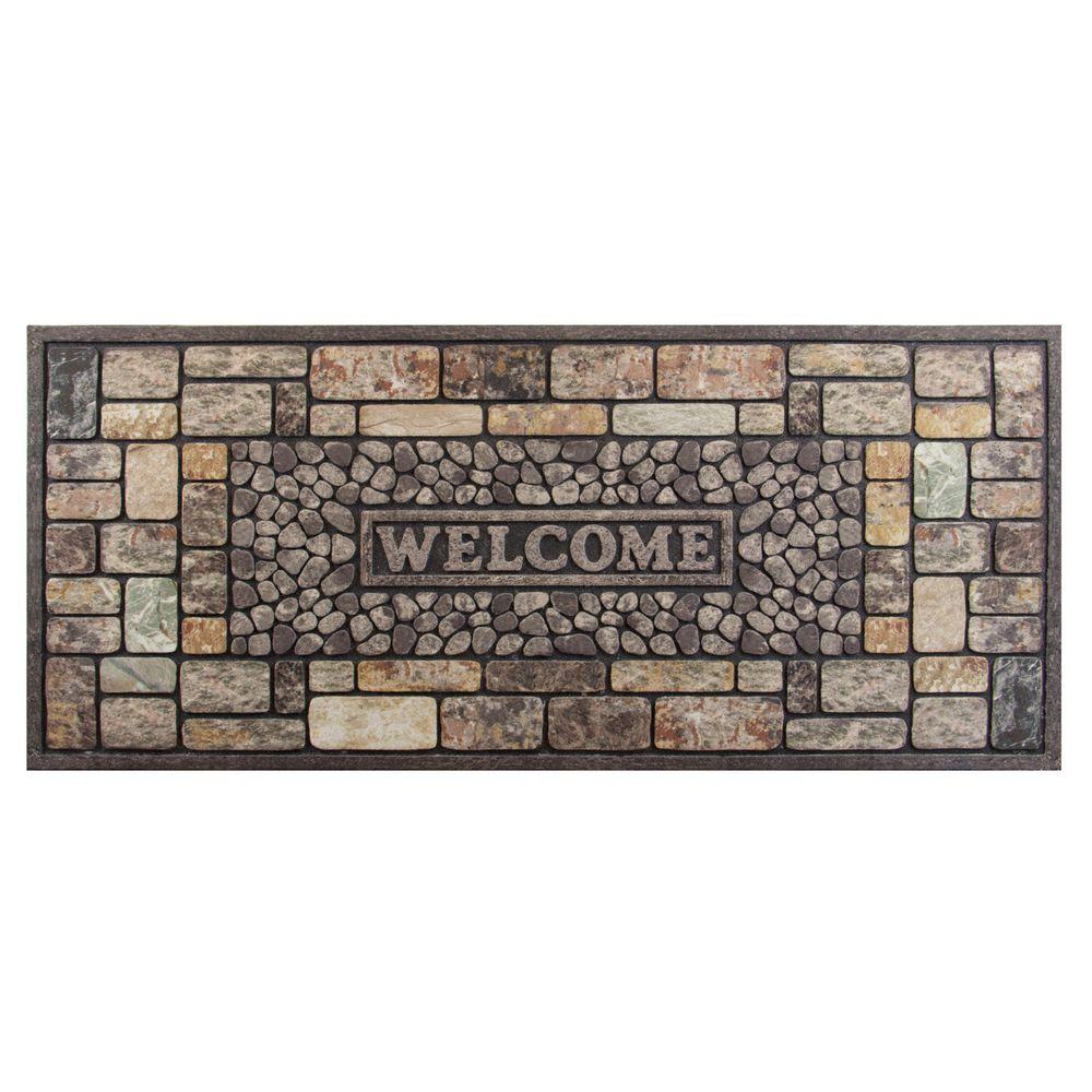 TrafficMASTER Pebbles 20 inch x 47 inch Door Mat by TrafficMASTER