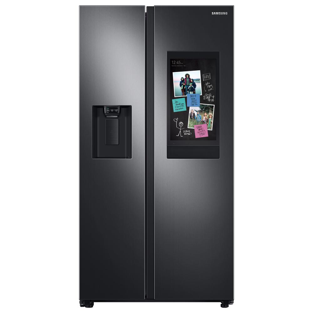 Samsung 21.5 cu. ft. Family Hub Side by Side Smart Refrigerator in