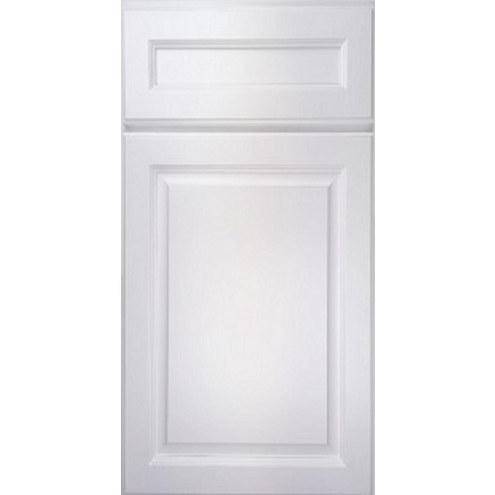 11 in. x 15 in. x 0.75 in. La. Newport Cabinet Door Sample in Classic