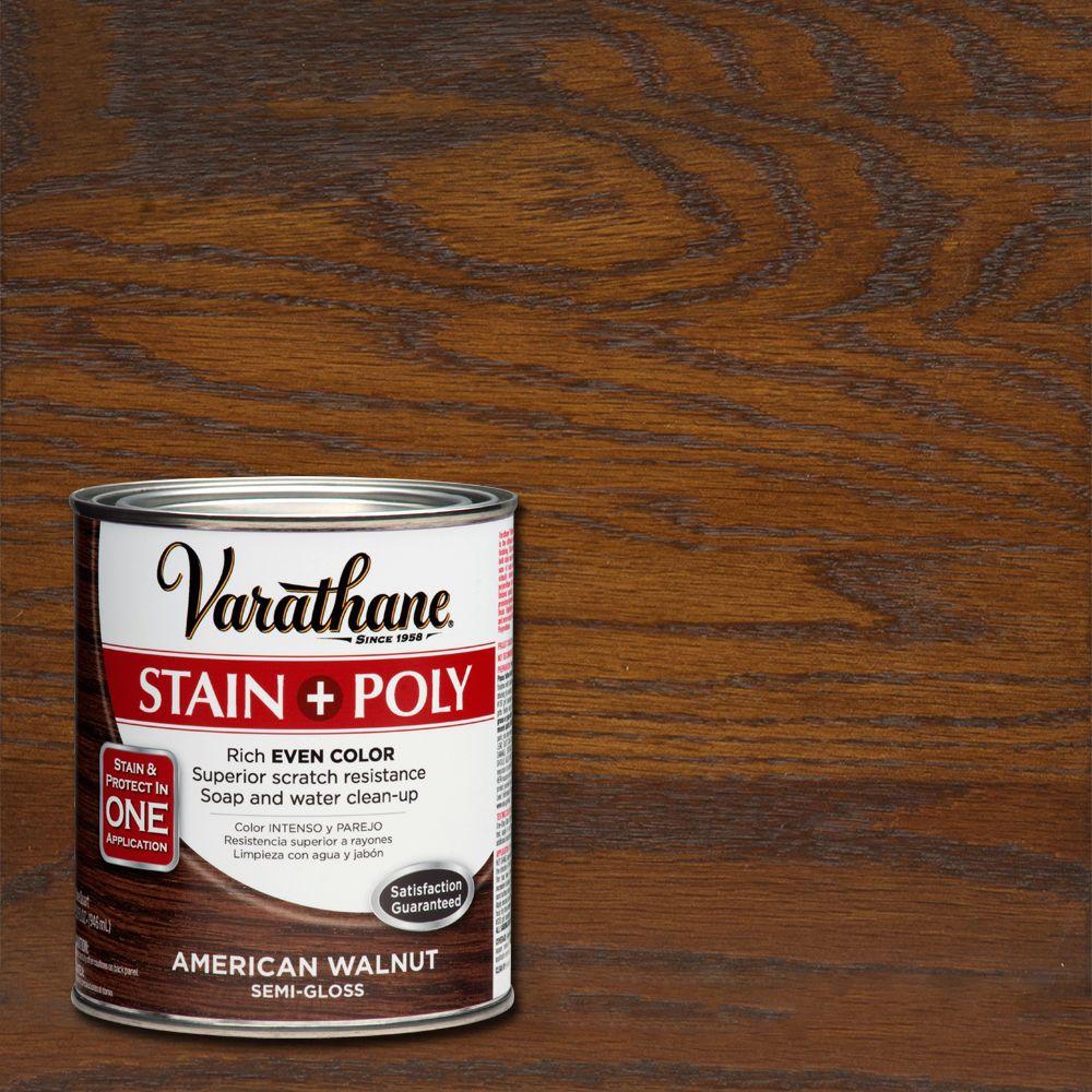 varathane 1 qt american walnut stain and polyurethane varathane stain chart