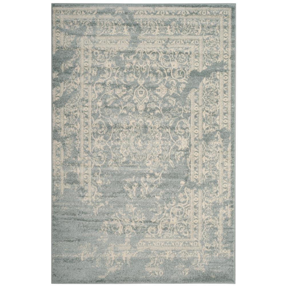 Safavieh Adirondack Slate/Ivory 6 ft. x 9 ft. Area RugADR101T6 The