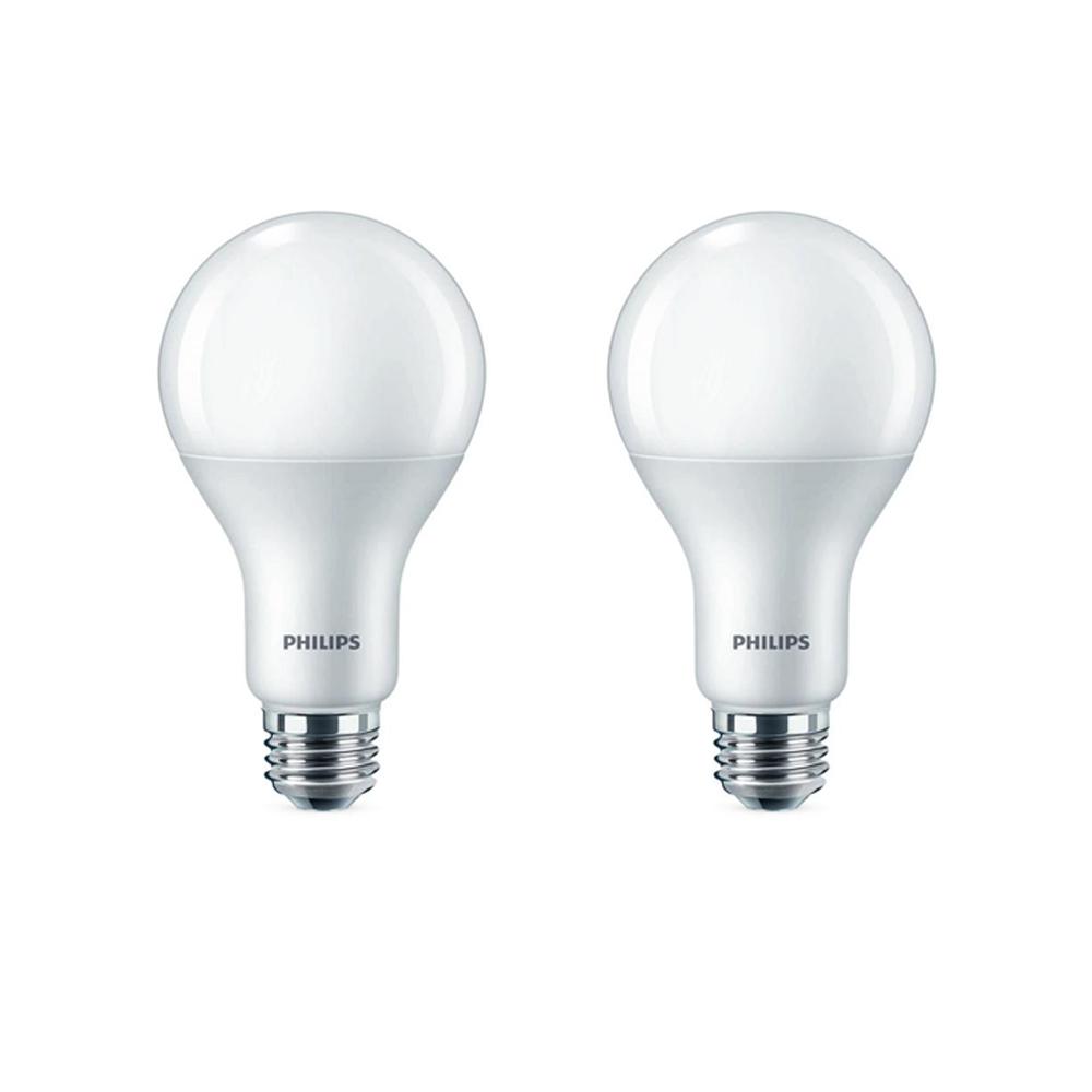Enclosed Fixture Rated Led Bulbs Light The Home Depot 100w Equivalent