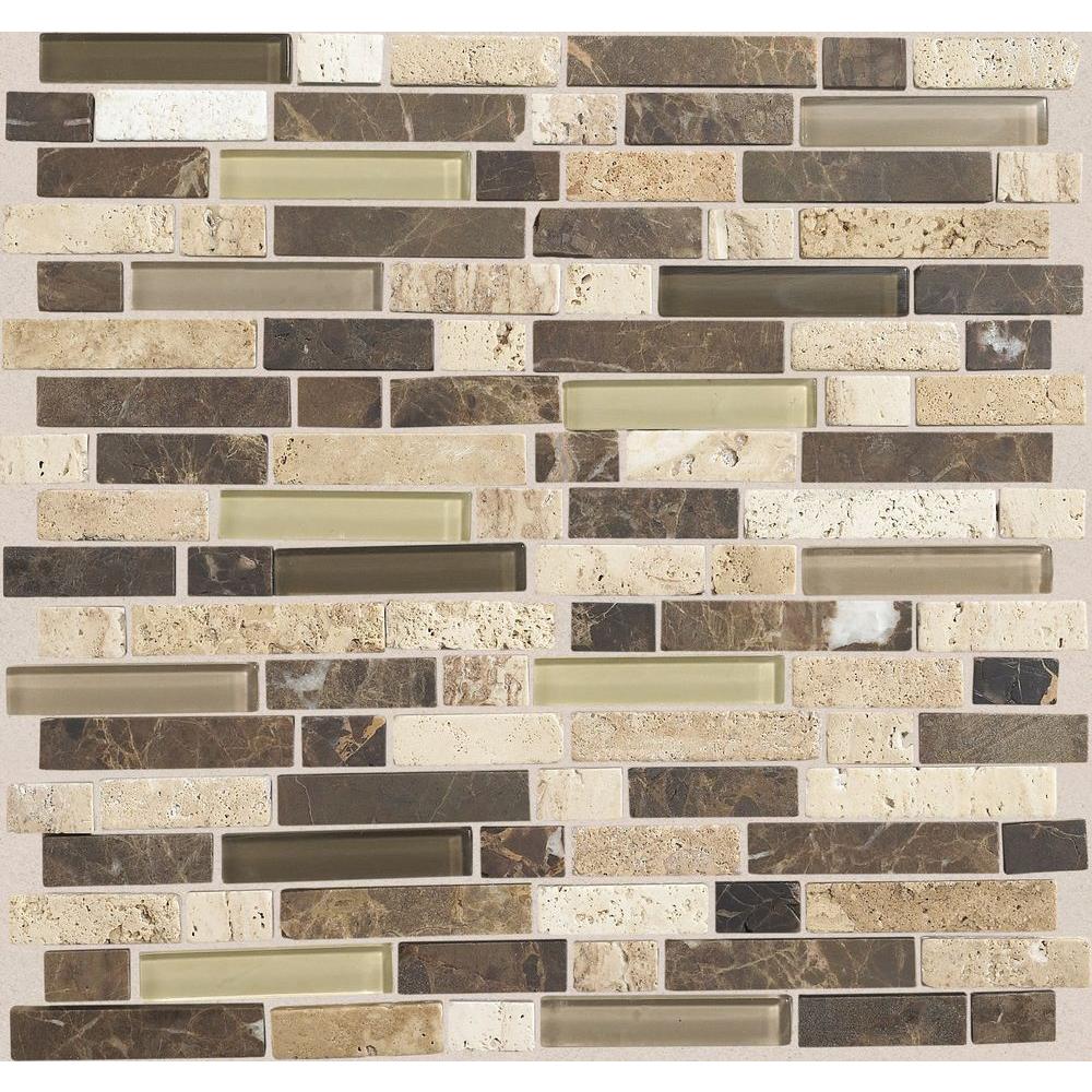 Daltile Stone Radiance Morning Sun 11-3/4 in. x 12-1/2 in ...