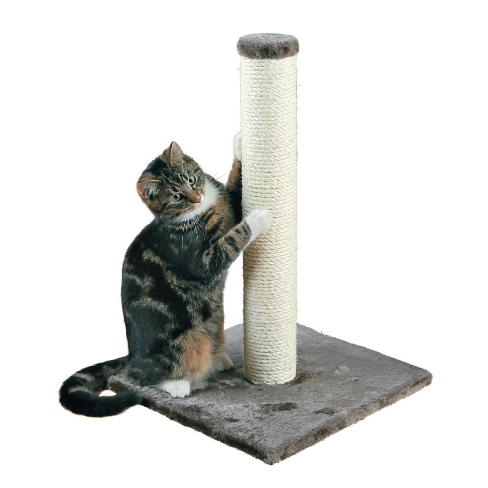TRIXIE Gray Parla Cat  Scratching Post 43332 The Home Depot