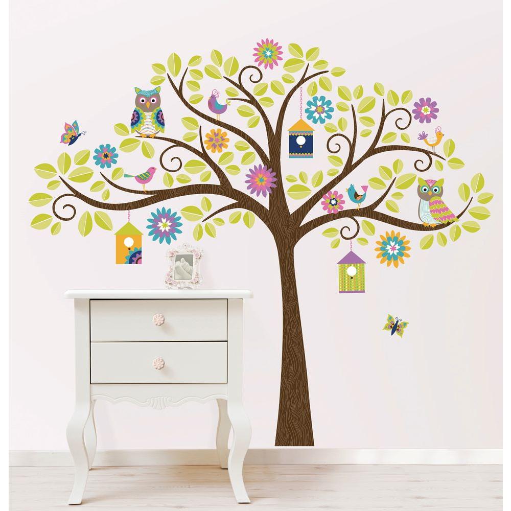 WallPOPs 3.5 in. x 2 in. Road Signs Wall Art Decal KitWPK0617 The