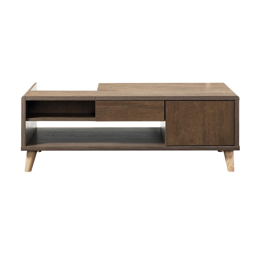 Furniture Of America Andre Walnut Oak Coffee Table Idi 182275 The Furniture Of America Andre Walnut Oak Coffee Table Idi 182275 The Home Depot