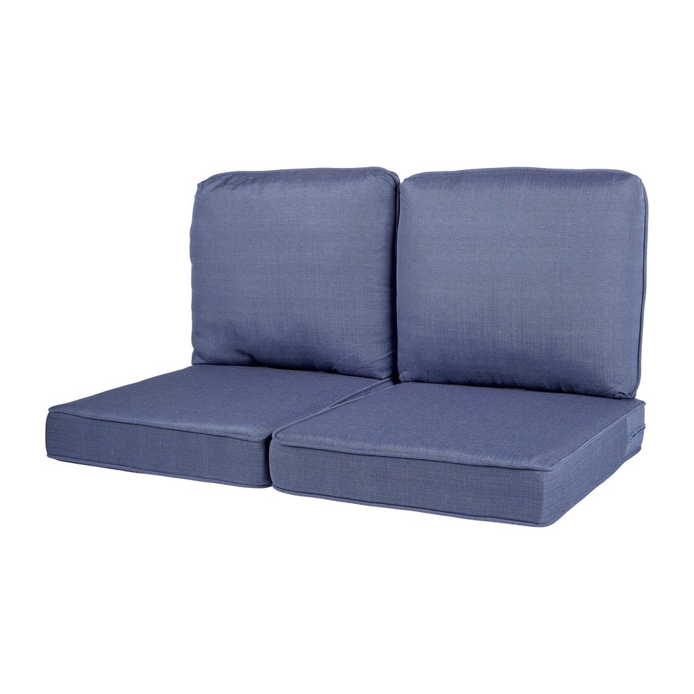Loveseat Outdoor Cushions Patio Furniture The Home Depot - Zaragosa Patio Chair With Cushions Loveseat Outdoor Cushions Patio Furniture The Home Depot - Zaragosa Patio Chair With Cushions