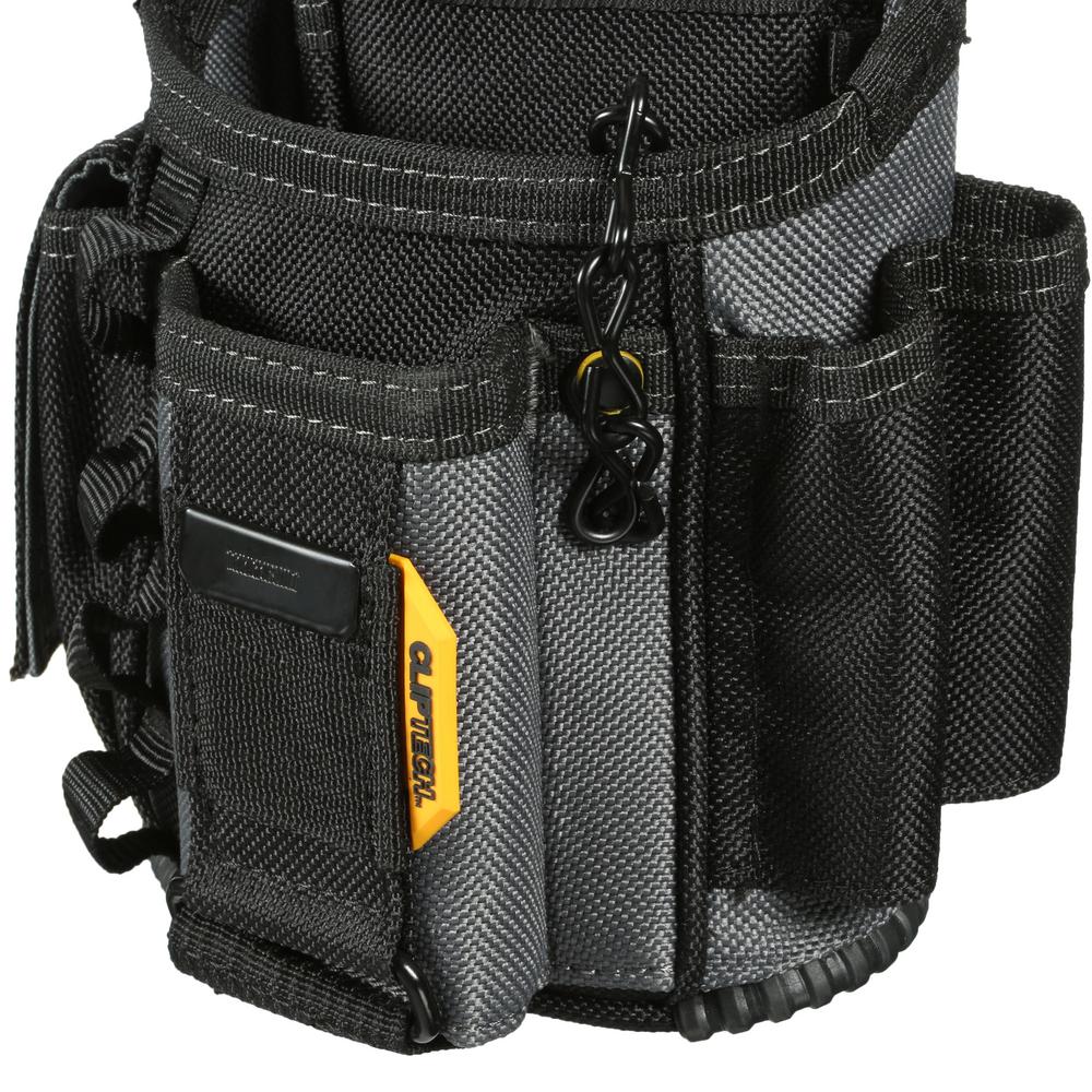 toughbuilt electrician cliptech pouch and hub