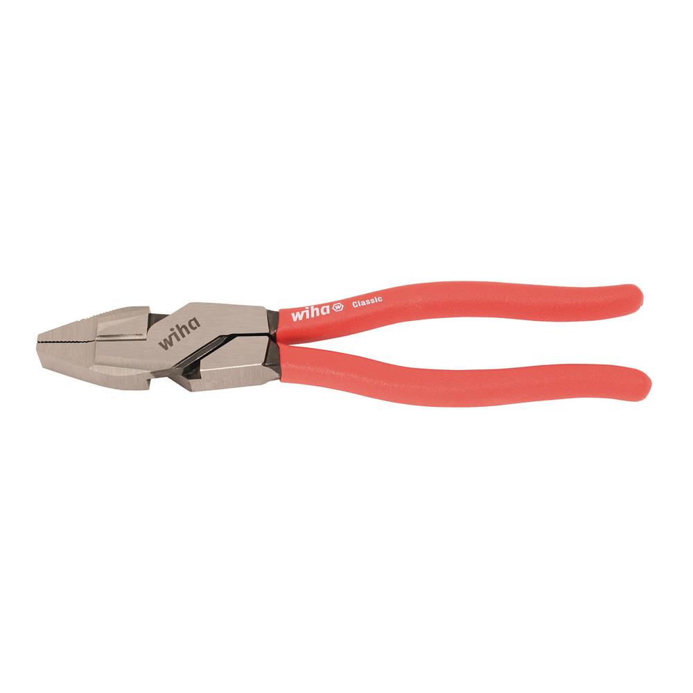 Wiha Classic Grip HighLeverage NE Style Lineman's Pliers32631 The