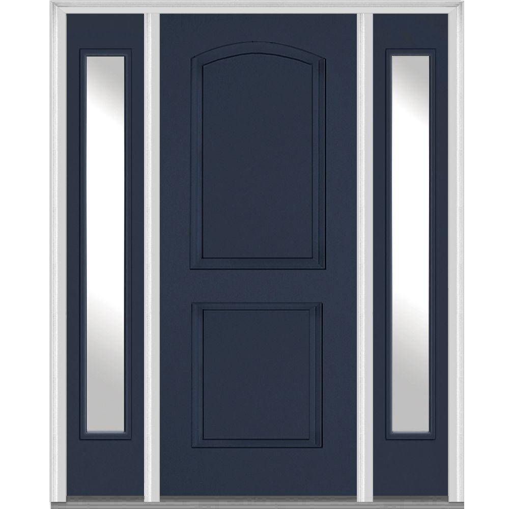 Single door with Sidelites Fiberglass Doors Front Doors The Home