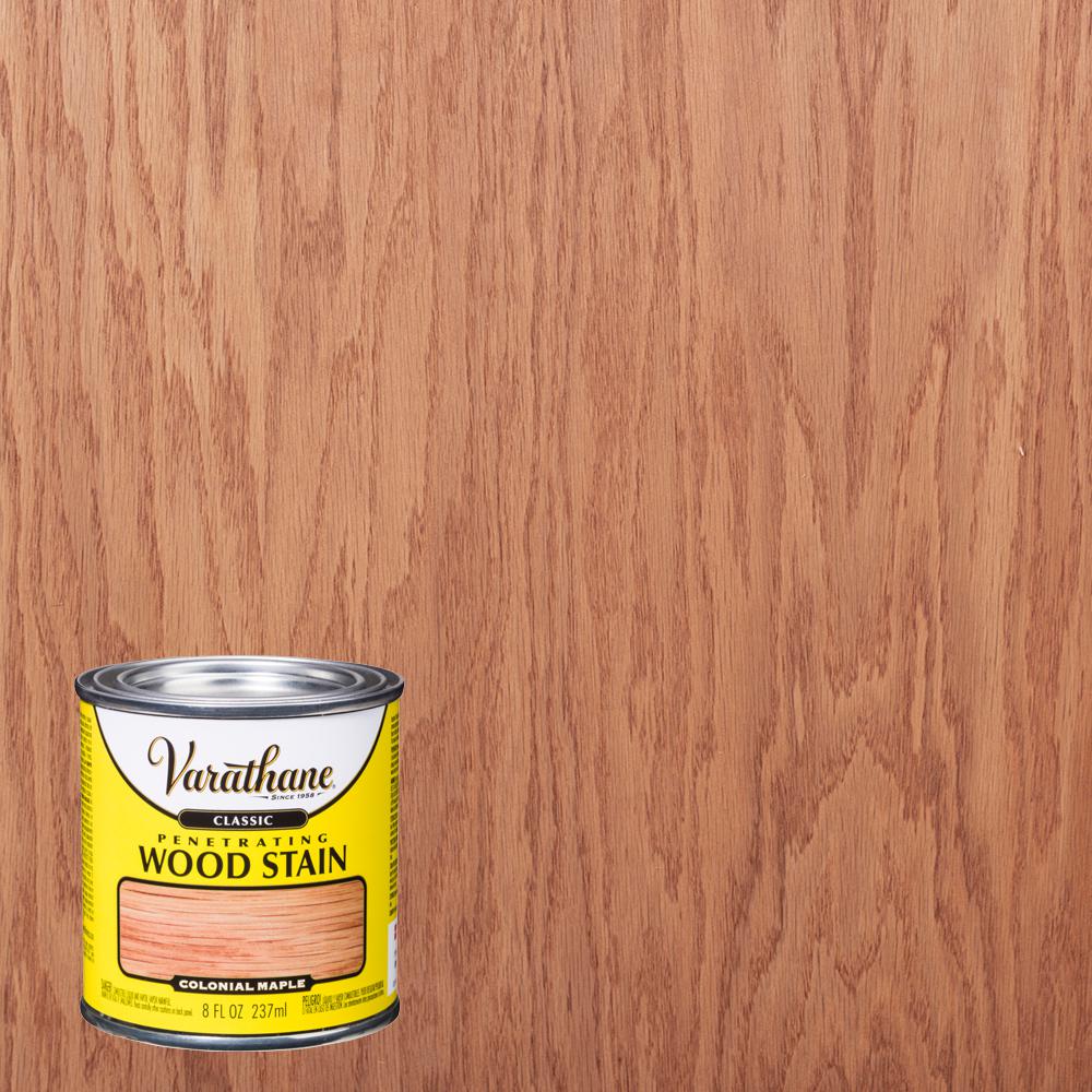 Colonial Maple Interior Wood Stains Paint The Home Depot
