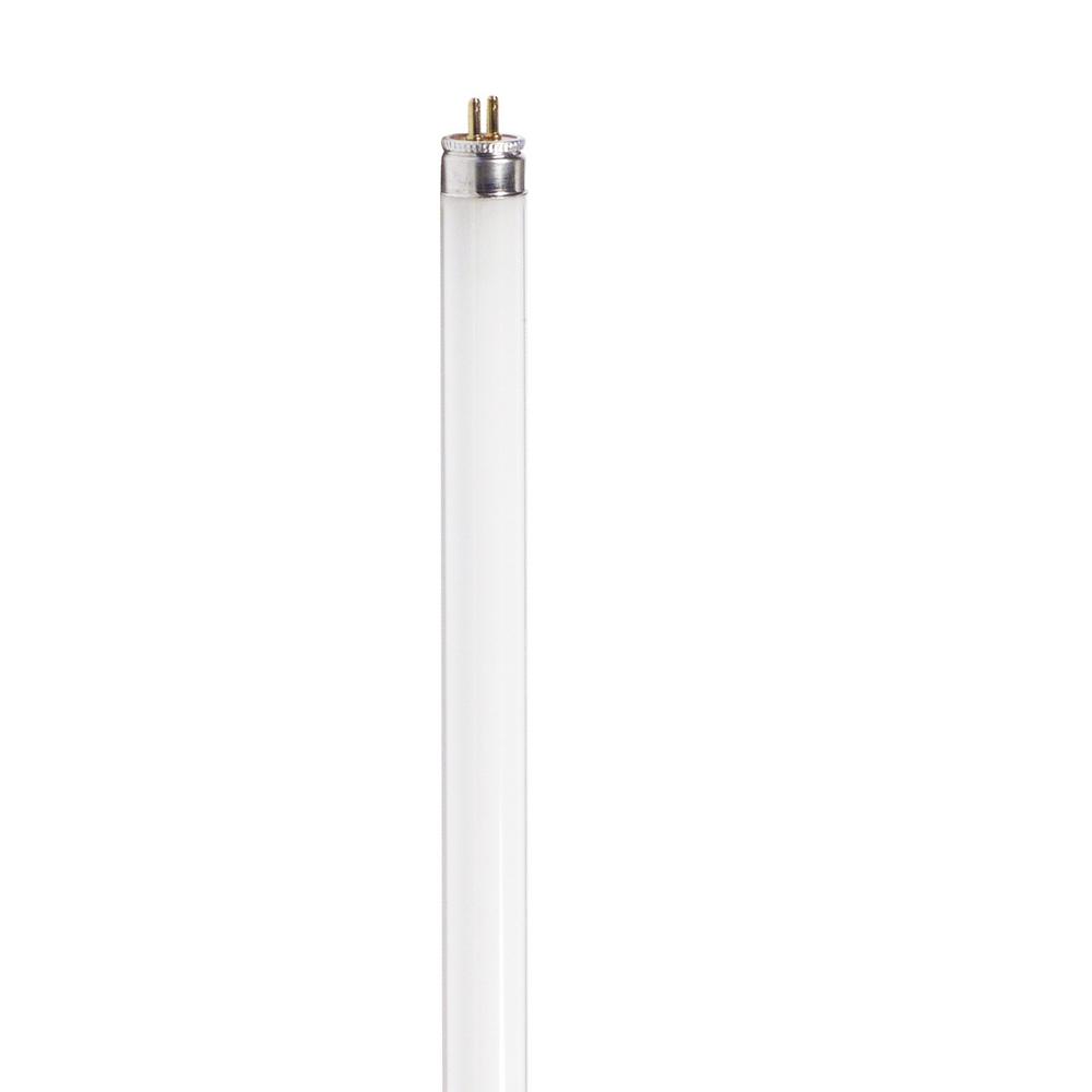 Philips 8Watt 12 in. Linear T5 Fluorescent Tube Light Bulb Bright White (3000K)546465 The
