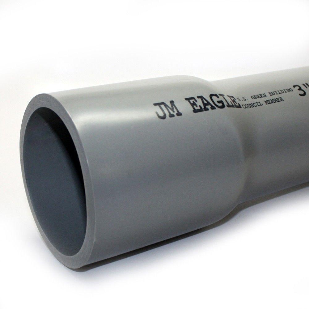 3 In X 10 Ft PVC Schedule 80 Conduit 67546 The Home Depot