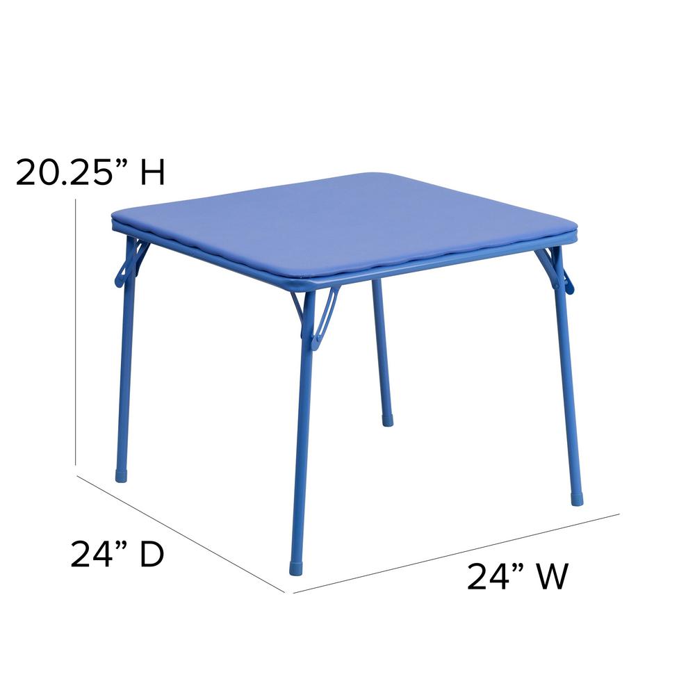 blue kids table