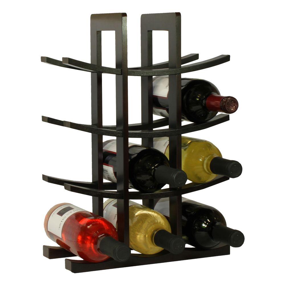 Oceanstar 12 Bottle Bamboo Countertop Wine Rack Wr1132 The Home