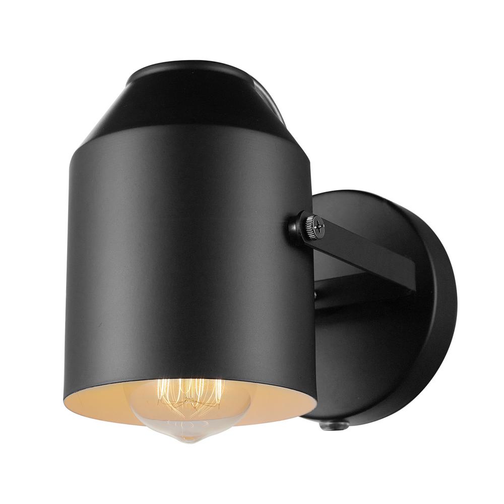 Globe Electric Ramezay 1Light Matte Black PlugIn or Hardwire Task