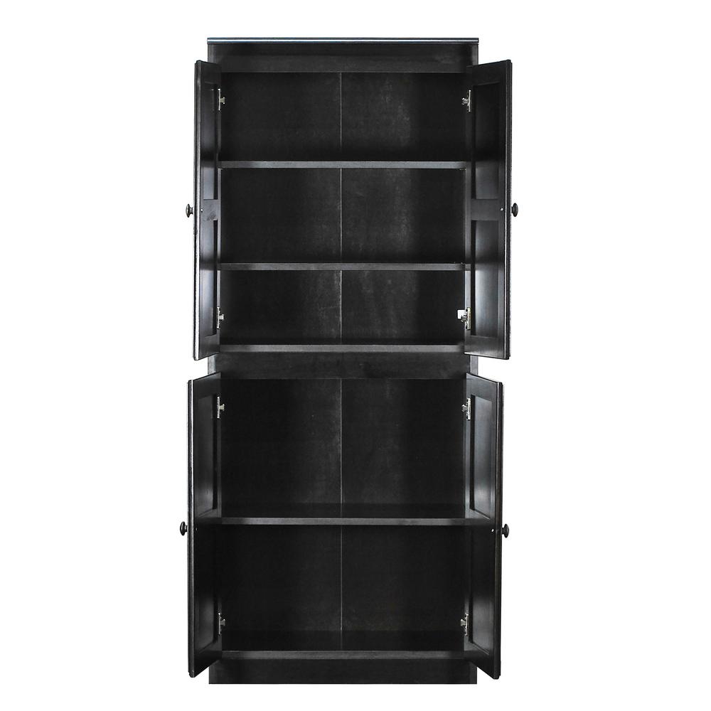 Concepts In Wood Multi Use Storage Pantry Espresso Kt613b 3072 E Concepts In Wood Multi Use Storage Pantry Espresso