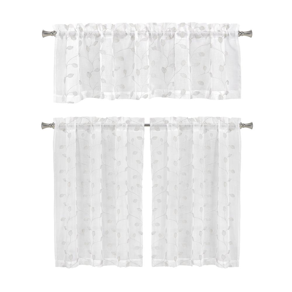 White Gingham Curtains Window Treatments The Home Depot