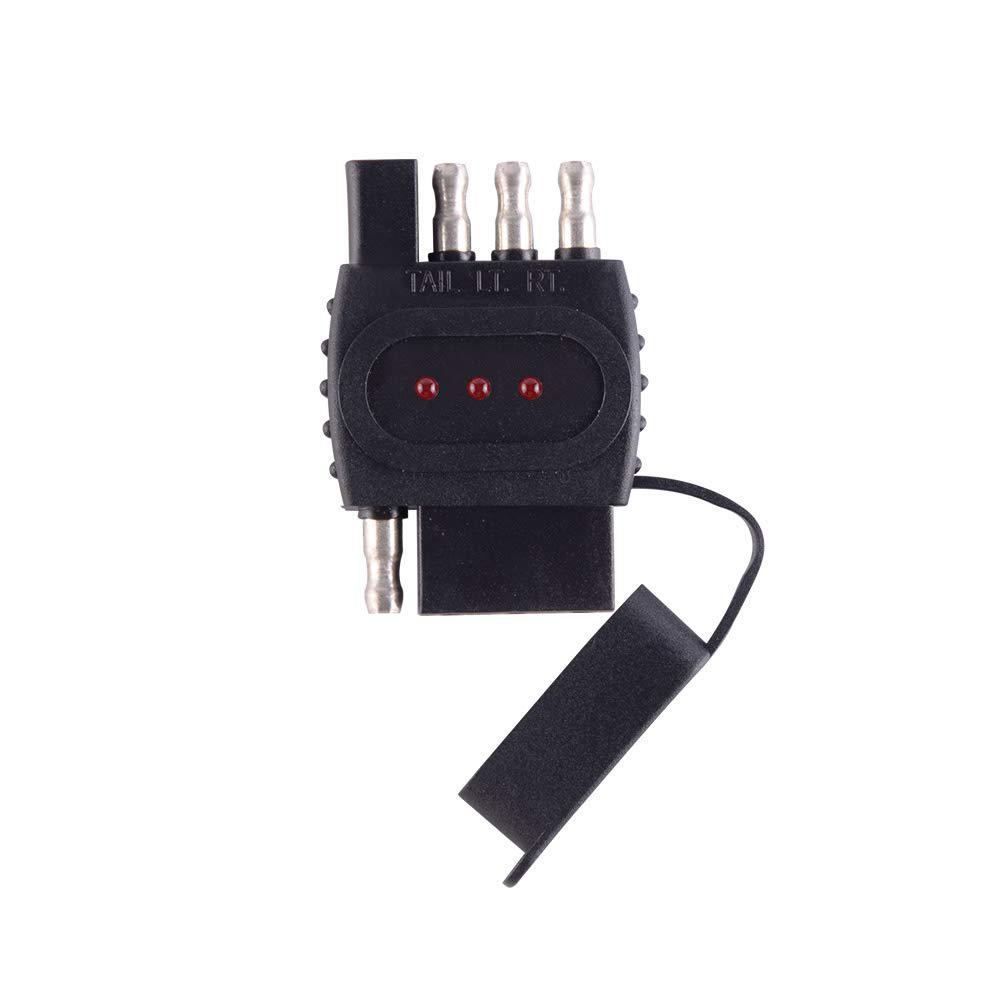 MaxxHaul 50146 4-Way Trailer Wire Circuit Continuity Tester-2 Pack