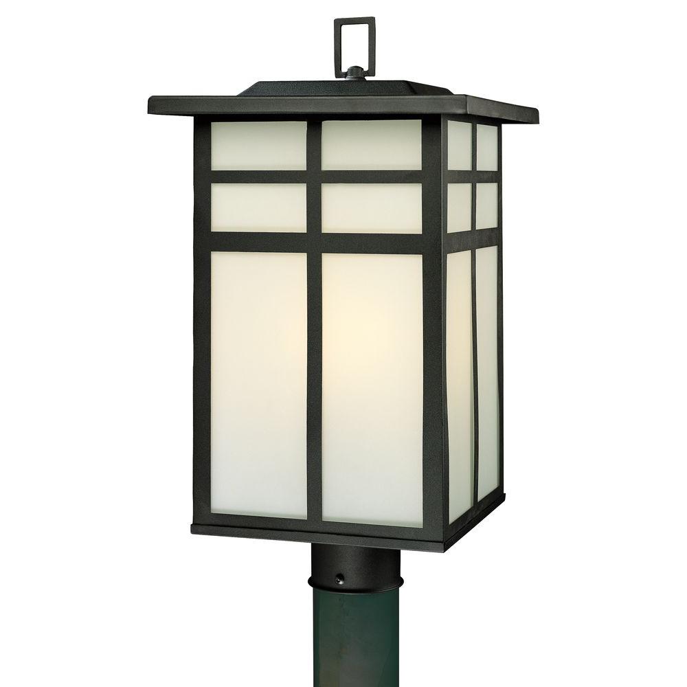 Matte Black Thomas Lighting SL91047 Mission Collection 1 Light Outdoor Wall Sconce