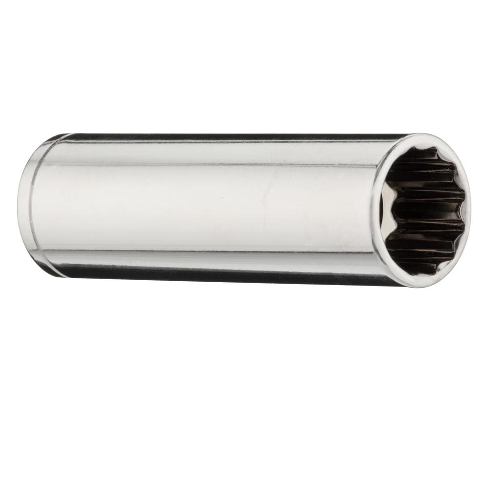 T/&E Tools 14422 6 Point 11//16/" x 1//2/" Drive Deep Socket