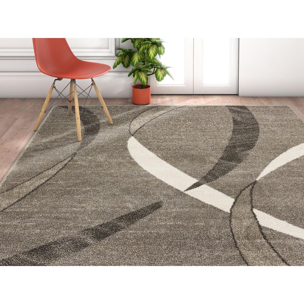 Circle of Life Bisque 67 x 98 Area Rugs & Pads tried