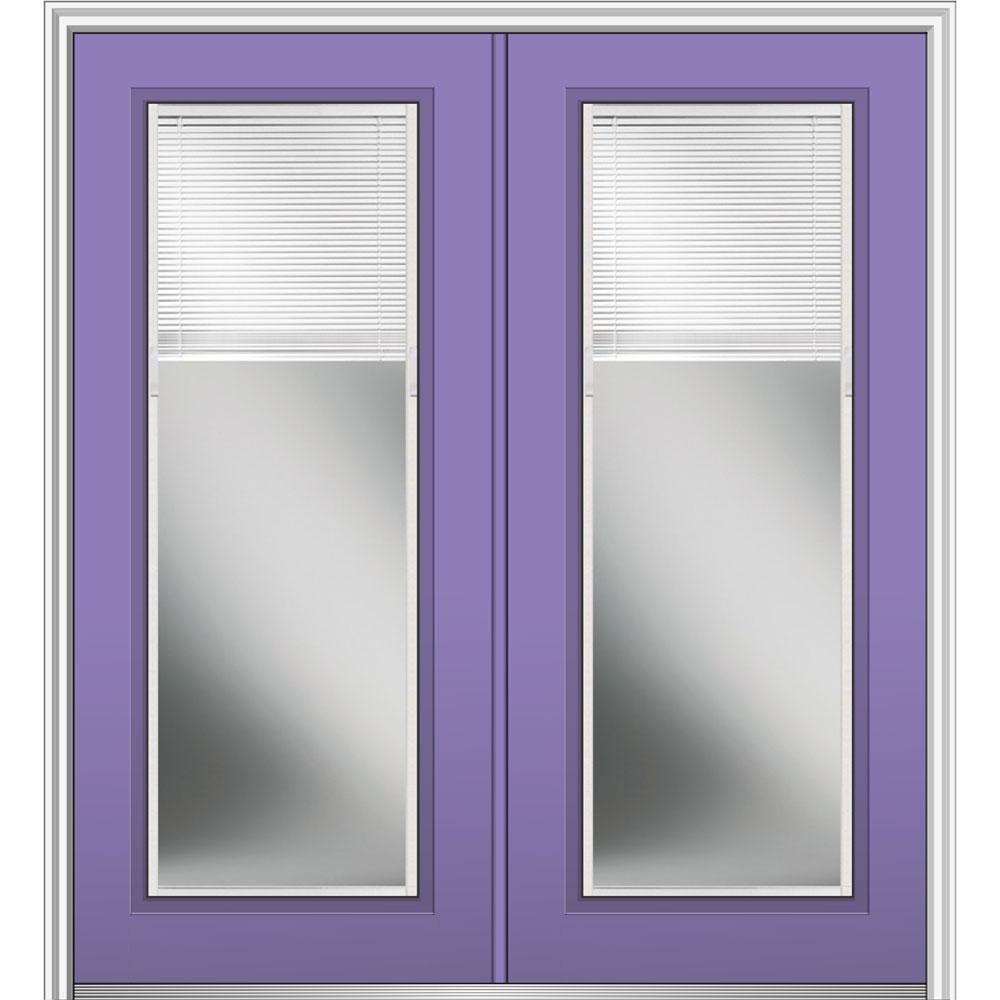 Mmi Door 64 In X 80 Internal Blinds Right Hand Inswing Full Mmi Door 64 In X 80 Internal Blinds Right Hand Inswing Full
