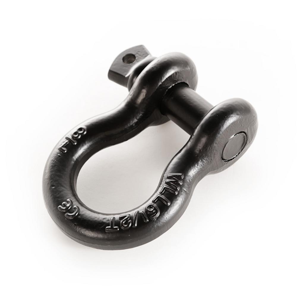 Rugged Ridge DRing 7/8 in. 13500 lbs. Shackles in Black11235.19 The