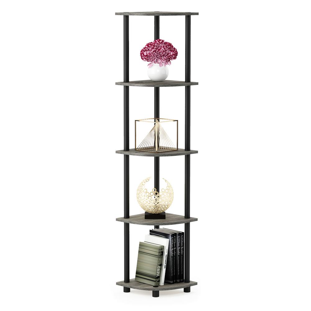 Bookcases Home Garden Black Grey Kitchen Dining Furniture 4 Black Grey Kitchen Dining Furniture