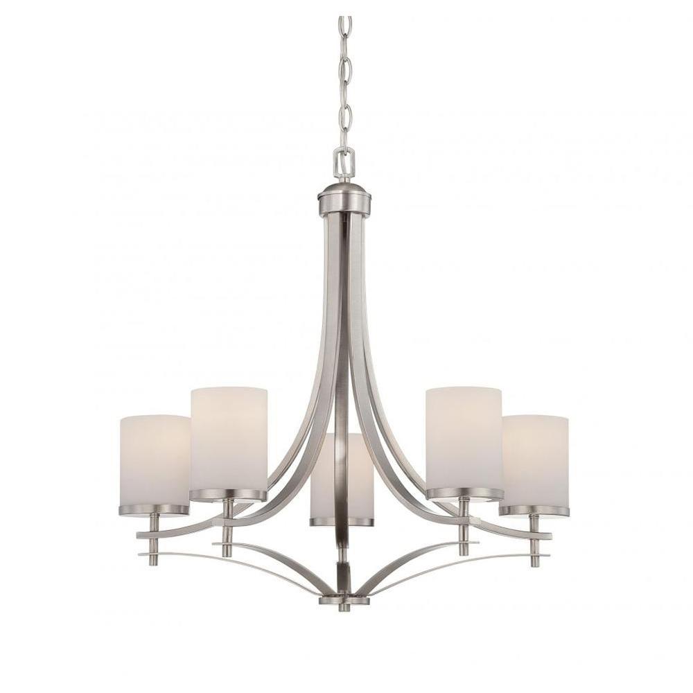 Filament Design Miles 5Light Satin Nickel ChandelierCLISH0248283
