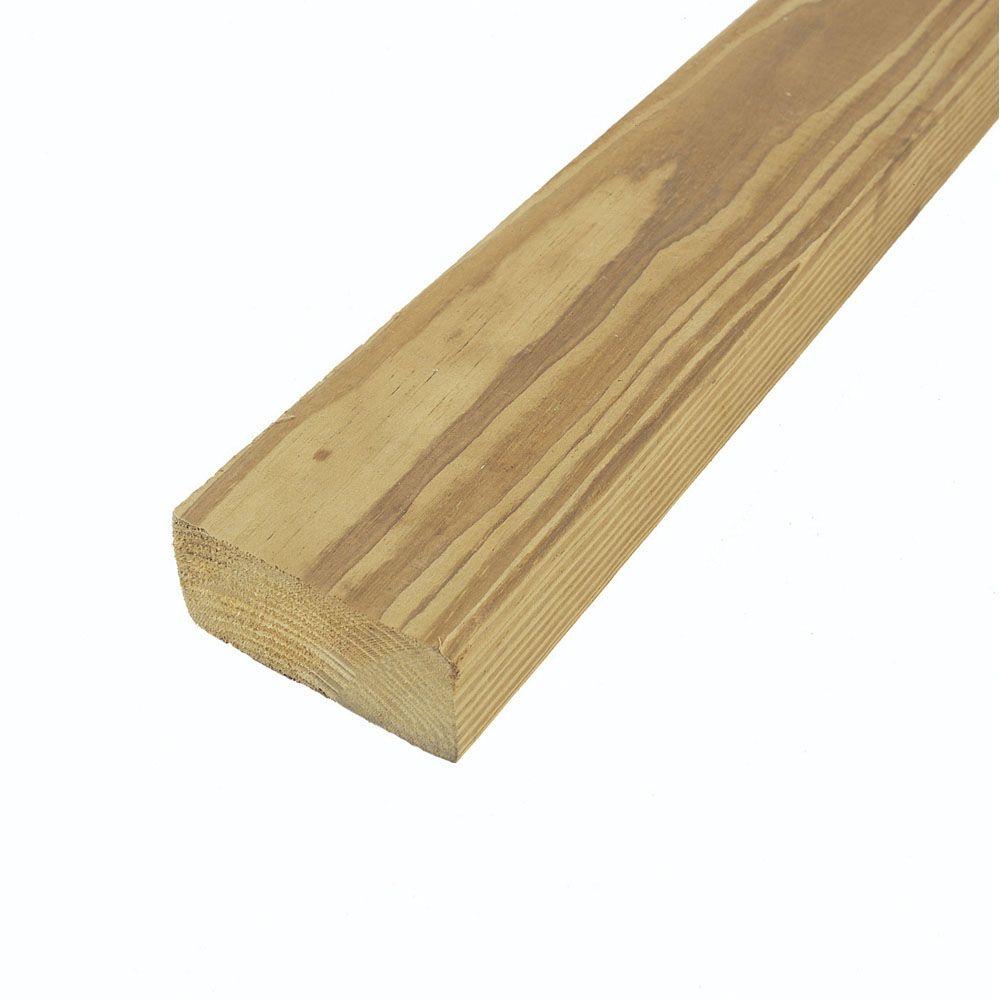 WeatherShield 2 in. x 4 in. x 16 ft. #2 Prime Pressure-Treated Pine