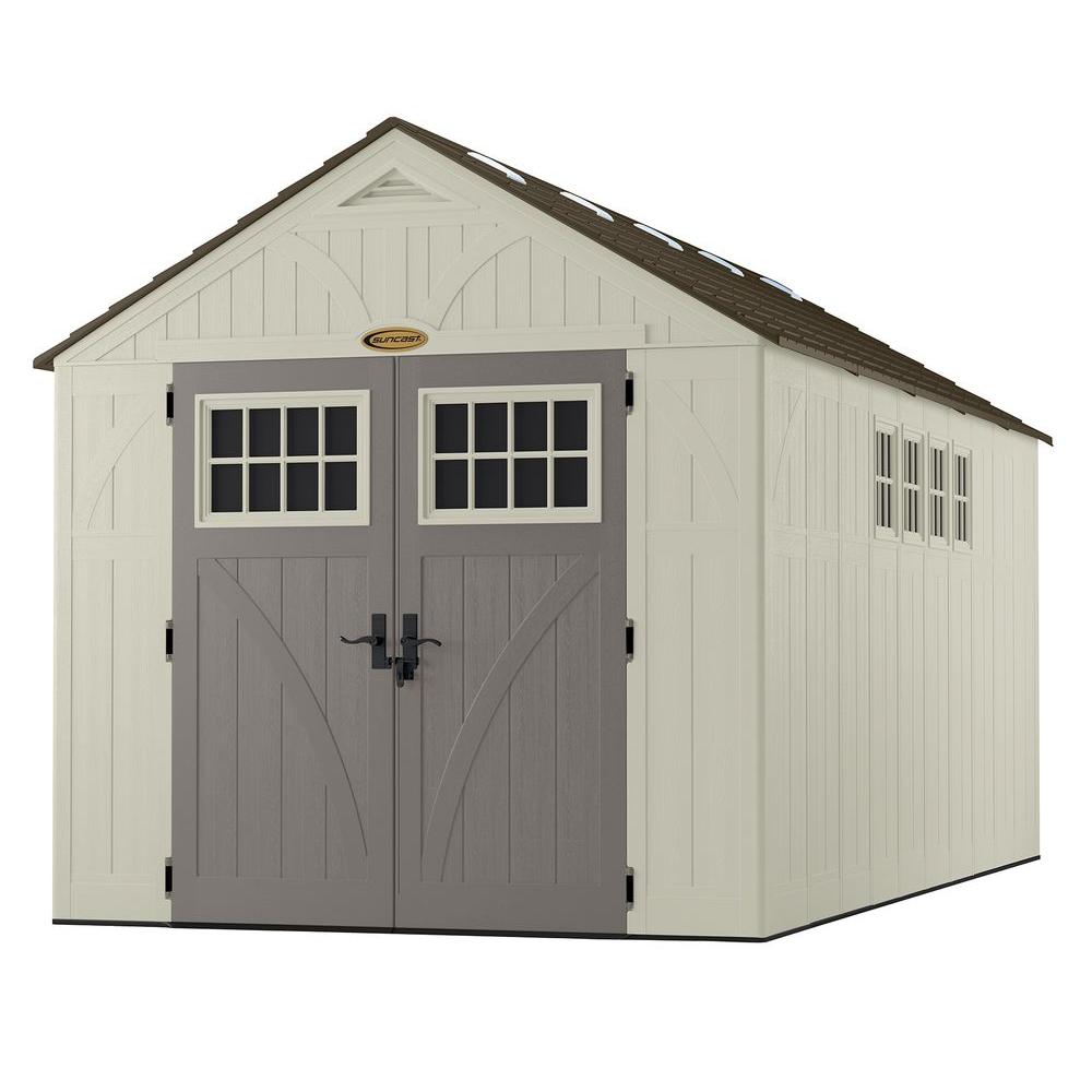 Lifetime 15 ft. x 8 ft. Double Door Storage Shed60079 The Home Depot