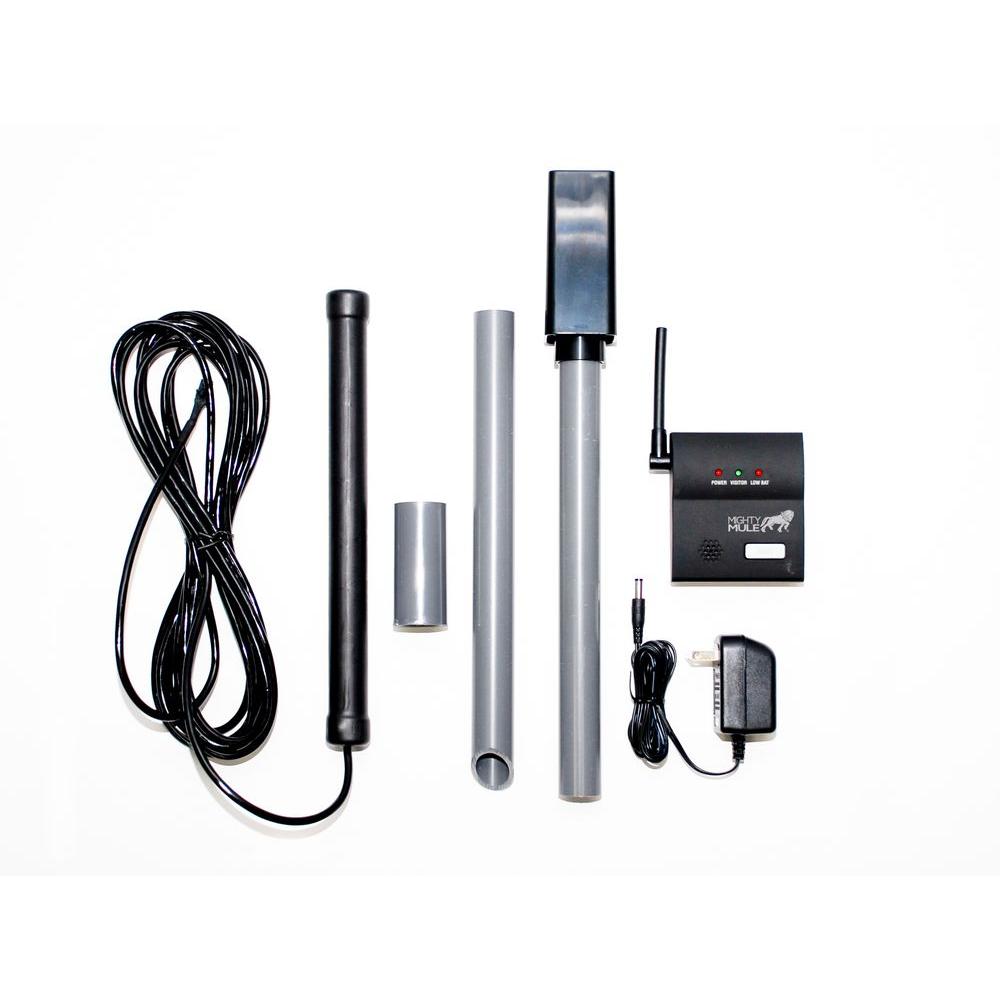Mighty Mule Wireless Driveway Alarm with 2 Base Stations Range of up to 400/'