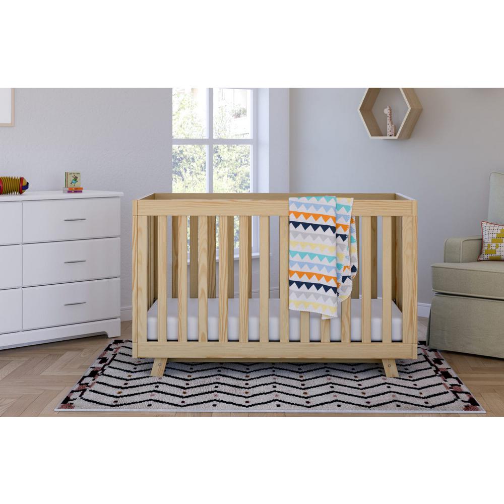 Storkcraft Beckett Natural 3in1 Convertible Crib 04610 605 The