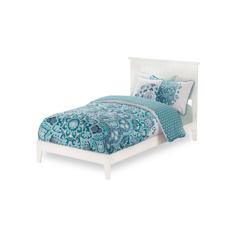 Atlantic Furniture Nantucket White Twin XL Traditional BedAR8211032