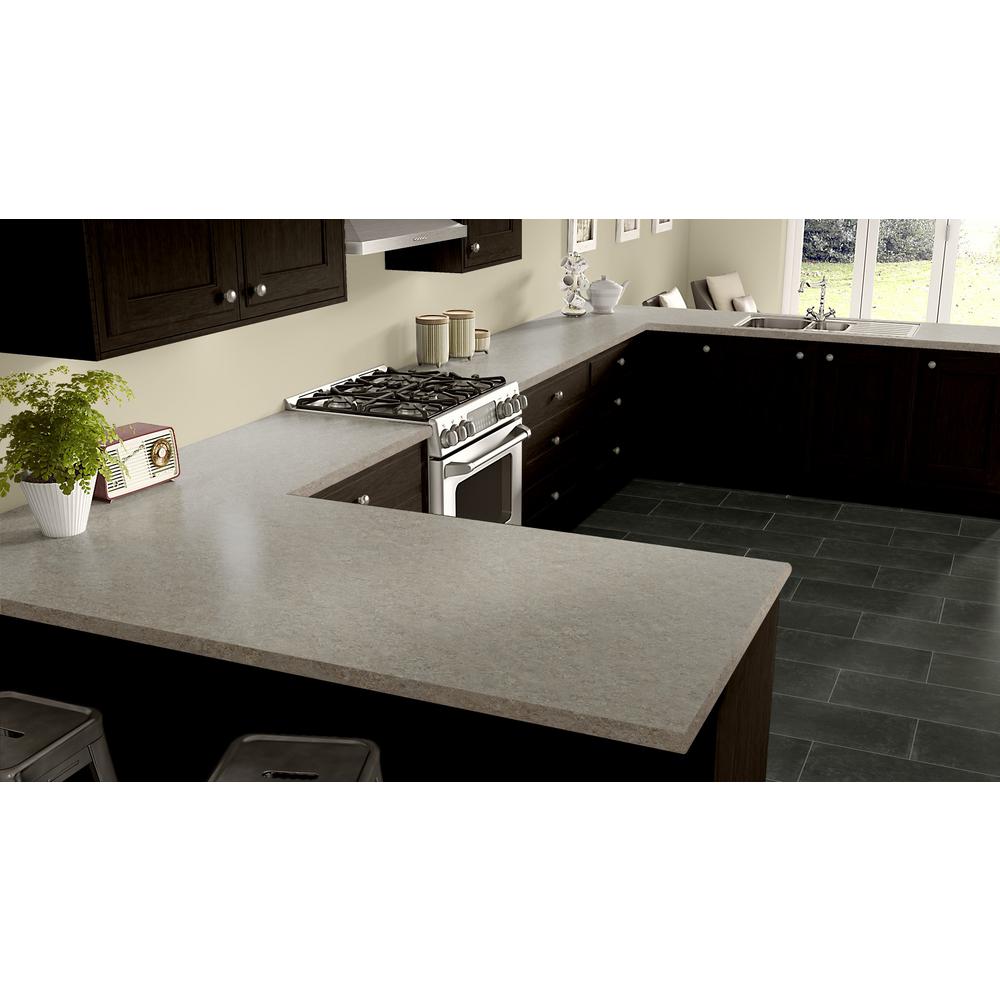 Wilsonart 2 In X 3 In Laminate Countertop Sample In Silver