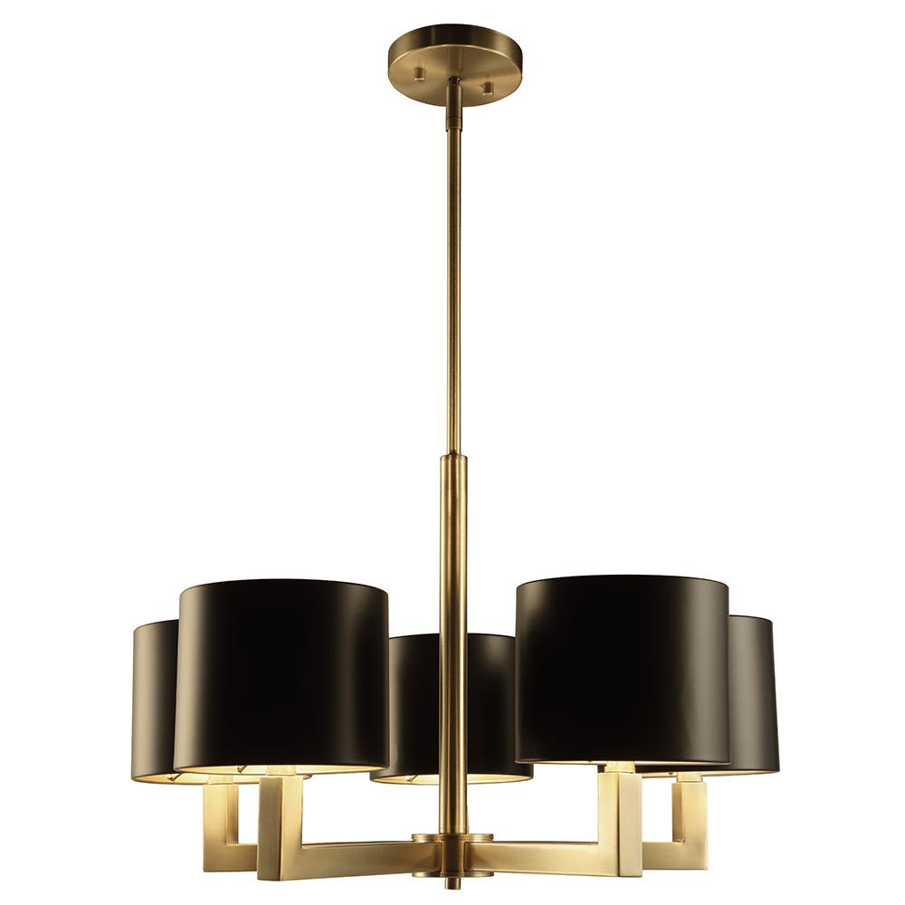 Dsi Hamilton Collection 5 Light Black And Gold Chandelier With Metal Shades 17862 The Home Depot - Gold And Black Metal Chandelier Dsi Hamilton Collection 5 Light Black And Gold Chandelier With Metal Shades 17862 The Home Depot - Gold And Black Metal Chandelier