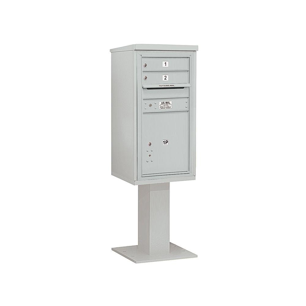 Step2 Stone Gray MailMaster Plus Mailbox545200 The Home Depot