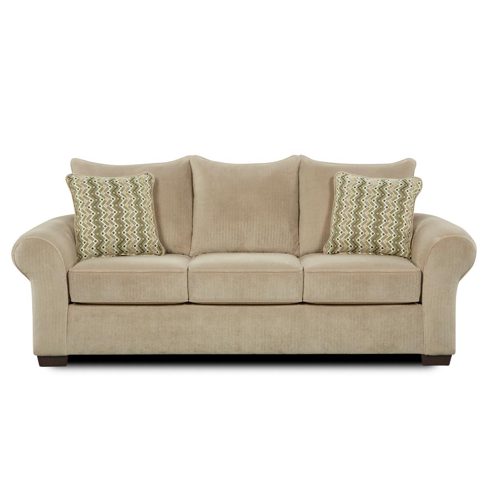 Chelsea Home Furniture Hagan Chevron Seal Sofa197303SCS The Home Depot