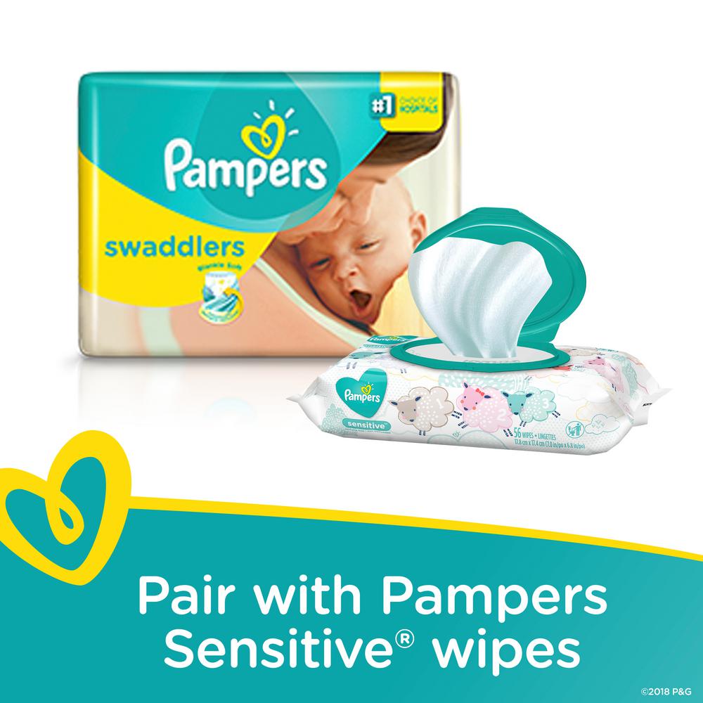 pampers swaddlers size 1 96