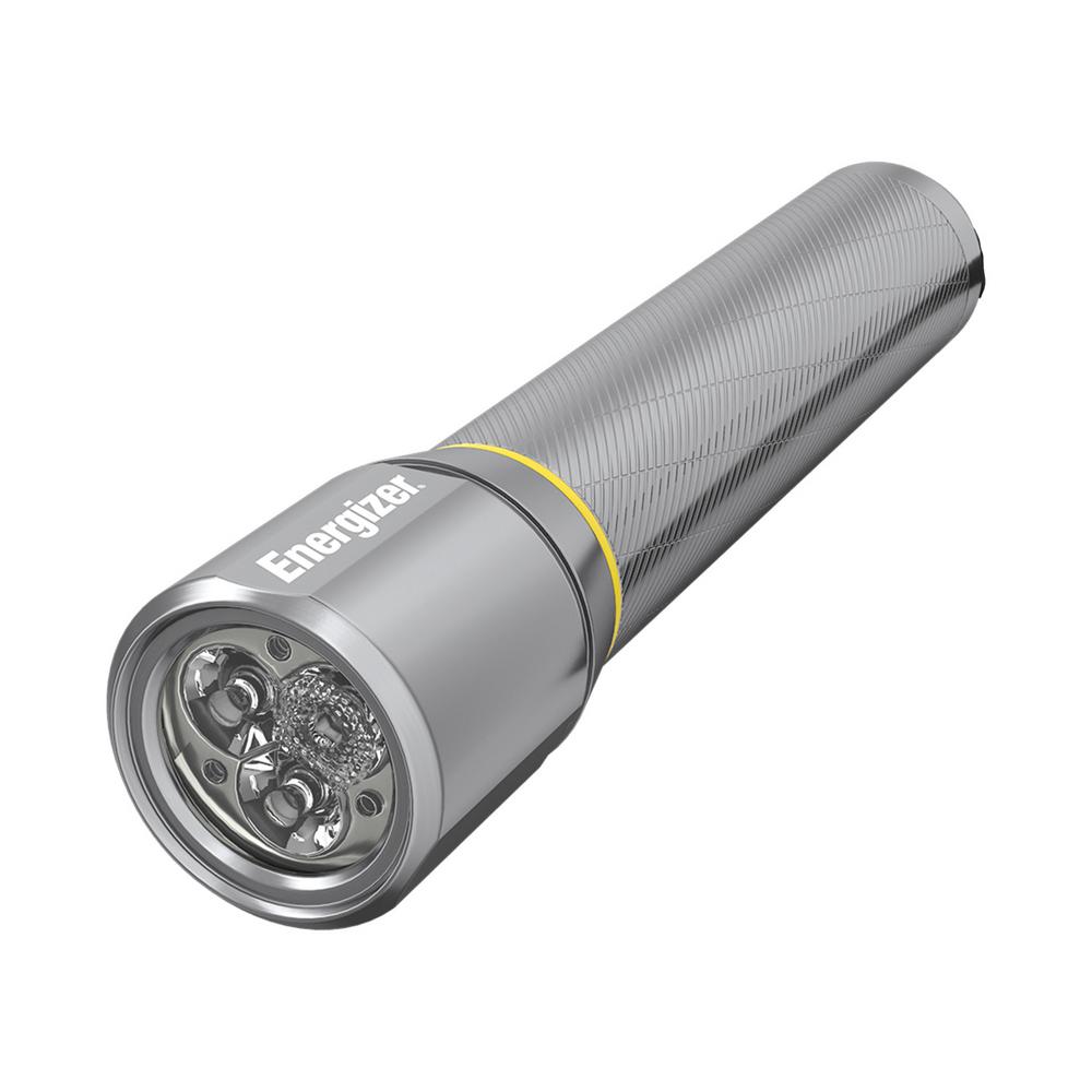 Energizer Battery 9877416 Metal Flashlight with 6-AAA Battery