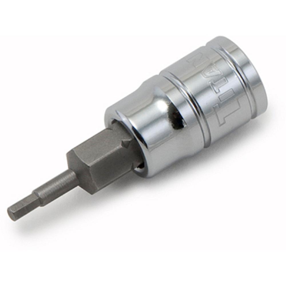 TITAN 3/8 in. Drive 9 mm Hex Bit SocketTIT15609 The Home Depot