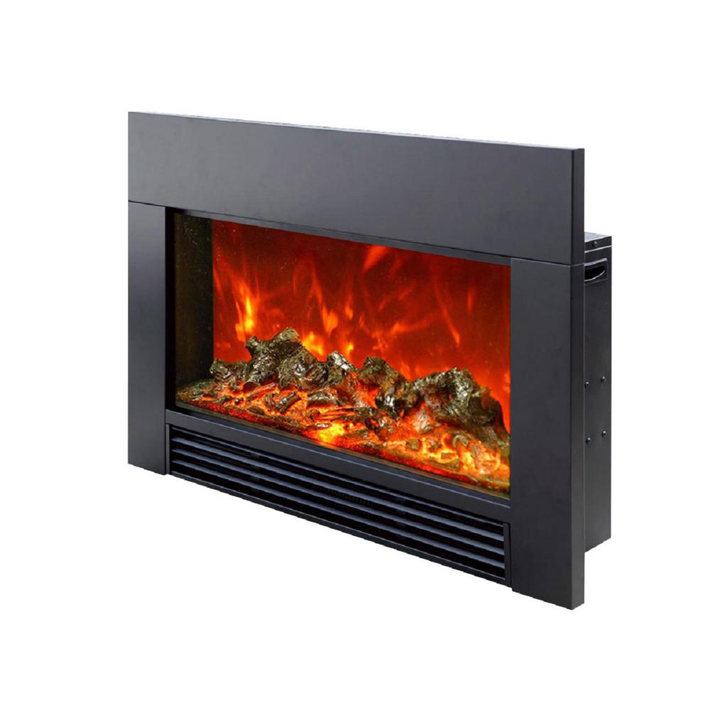 Dynasty Fireplaces 38 In Led Electric Fireplace Insert Black Sd30 The Home Depot - Electric Glass Fireplace Home Depot Dynasty Fireplaces 38 In Led Electric Fireplace Insert Black Sd30 The Home Depot - Electric Glass Fireplace Home Depot